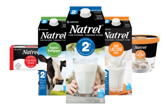 Natrel brand packs