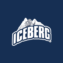 iceberg logo blanc